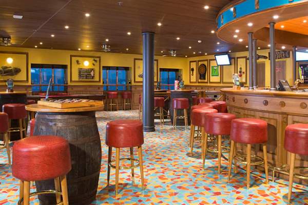 Get into an island state of mind before you even set foot on one. RedFrog® Pub is our laid-back, no-worries, oh-so-lively Key West-inspired pub. Dominate at the foosball table, enjoy some sweet tunes from live musicians and sip our tasty signature private-label brew, ThirstyFrog® Red.