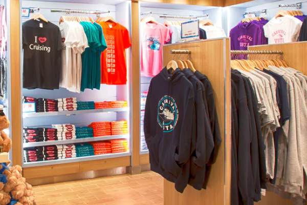 The Fun Shops onboard offer exclusive Carnival logo-wear and authentic designer fashion including the latest trends for the whole family.
Cost: $