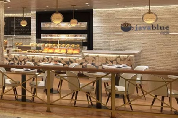 In Grand Central you're never far from cups of comfort at JavaBlue Cafe.