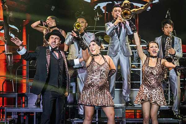 "Playlist Productions transforms favorite songs into high-energy stage shows with singers and dancers; lineups vary by ship and can include Amor Cubano, FLICK, Vintage Pop, the interactive Dear Future Husband, America Rocks, Heart of Soul, Epic Rock, 88 Keys, 80s Pop to the Max, and Studio VIP.
Cost: Included"