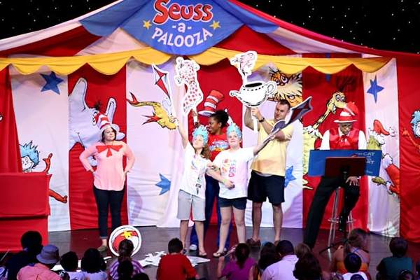 Seuss-a-palooza Story Time brings Dr. Seuss classics to life with interactive readings, playful audience participation, and surprise appearances from delightfully costumed characters.
Cost: Included