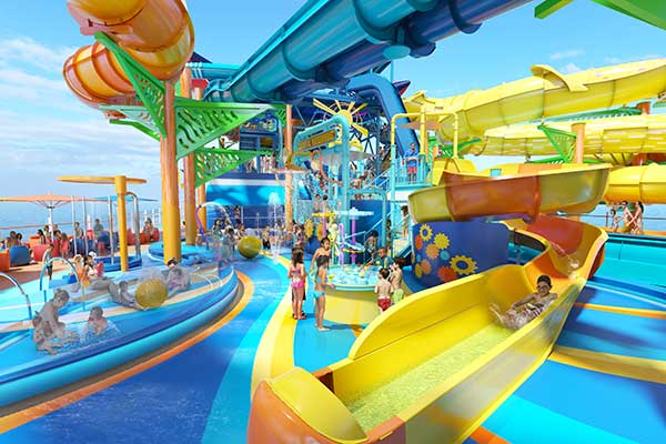 The Splash Pad at Sunsation Point offers a safe, water-filled play area just for babies, plus a second pad where guests of all ages can join the fun.
Cost: Included