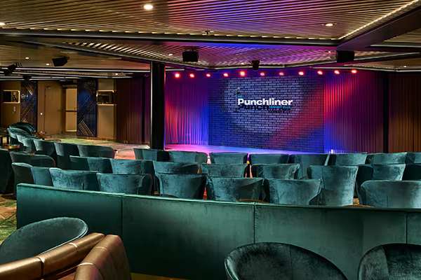 Grand Central's Punchliner Comedy Club features pro stand-ups delivering anything-goes sets alongside family-friendly shows—guaranteed to wedge laughter into any evening.
Cost: Included