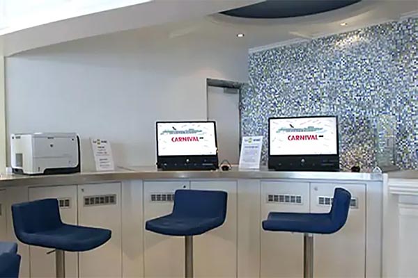 You’re gonna love the onboard WiFi, which lets you do the social thing and connect your phone, tablet or laptop wherever you are on the ship. Check your email, news.