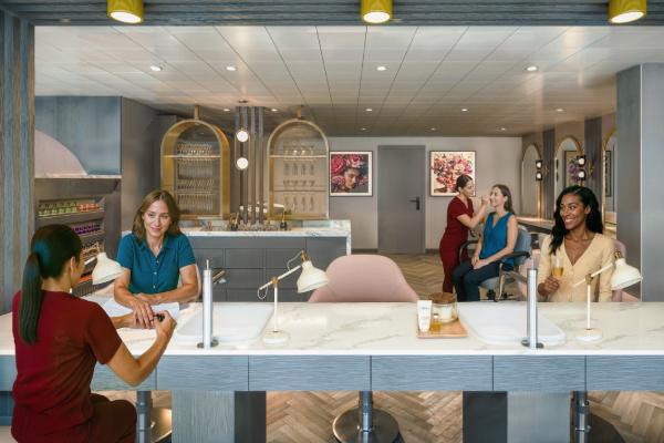 From the perfect blowout to an incredible manicure and beyond, The Salon has been expanded to keep you looking your best on board.