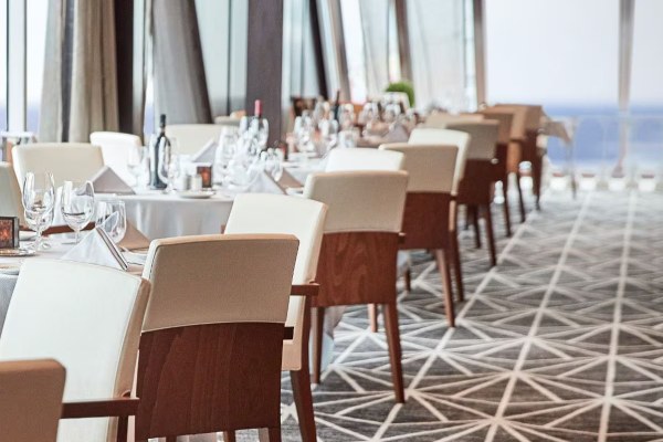 An elegant design, multicourse meals guests rave about and a different experience for each level.