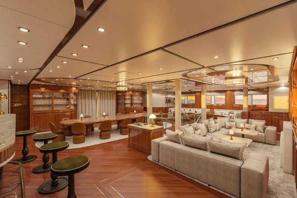 It's an inviting space to recount stories of the day's adventures with fellow guests.