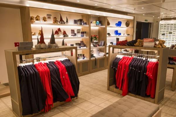 A variety of onboard shops have everything you need to make your voyage comfortable and convenient, plus signature Viking keepsakes including books, clothing and jewelry.