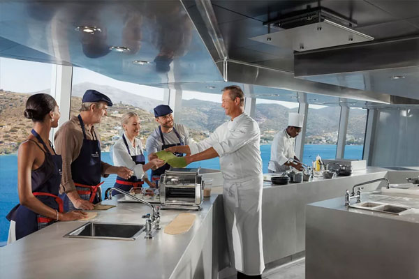 Step into an immersive, hands-on culinary experience at The Chef's Kitchen, where you can learn to create exquisite dishes alongside world-class chefs. This is more than a cooking class; it's a social and sensory celebration where guests enjoy the dishes they've prepared together in a private dining room.
Cost: $