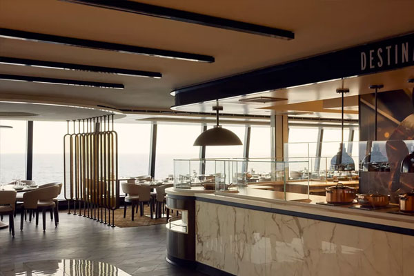 Experience global culinary excellence at Emporium Marketplace, an all-day dining space offering diverse, high-quality cuisines with a focus on fresh ingredients. Enjoy a variety of stations, from sushi and fresh seafood to made-to-order pasta and a daily rotisserie.