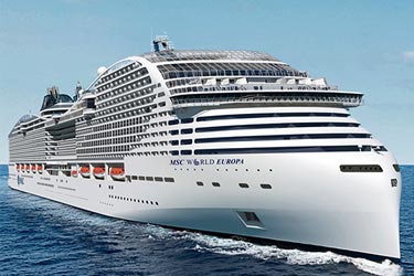 Cruise with MSC World Europa