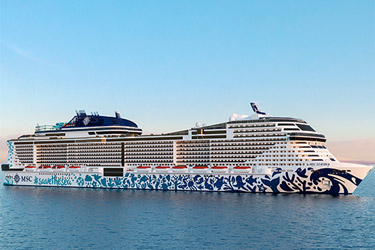 Cruise with MSC Euribia